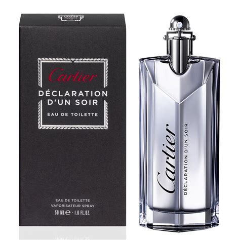 declaration cartier man parfum|perfume declaration d'un soir cartier.